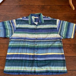 Tommy Bahama striped Men’s shirt XL